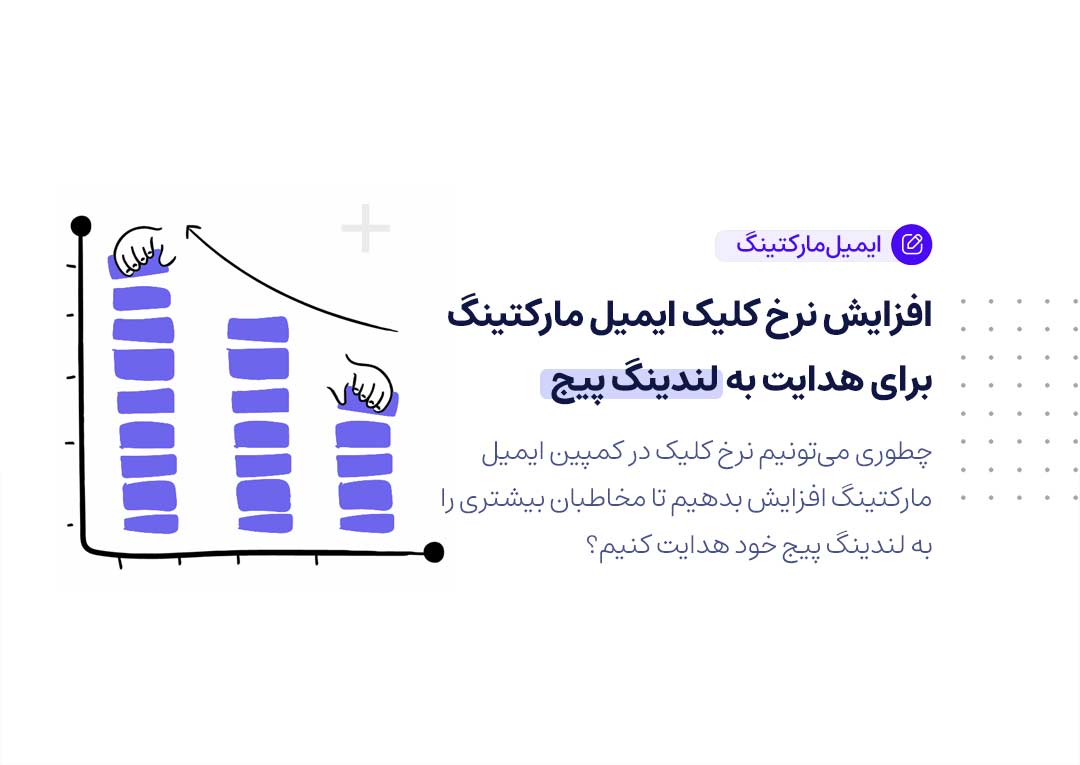 افزایش نرخ کلیک ایمیل مارکتینگ برای هدایت به لندینگ پیج